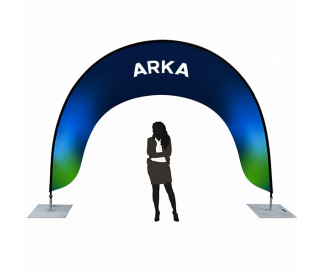 Reklaminė arka su spauda