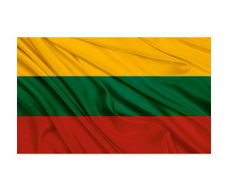 Prabangi Vyriausybinė Lietuvos vėliava 100x200 cm (T)
