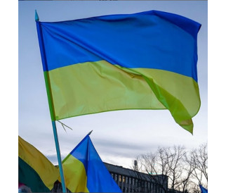 Ukrainos vėliava 100x170 cm