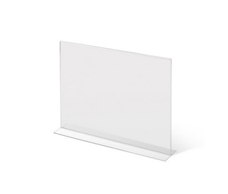 Horizontalus T formos informacinis laikiklis