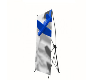Mobilus reklamos stendas X banner ECONOMIC