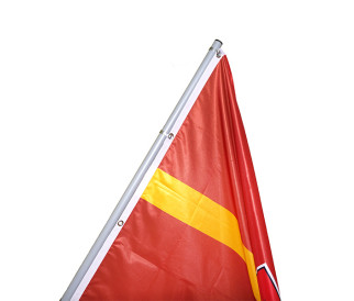 Teleskopinis vėliavos kotas 3 m ilgio 33 mm skersmens