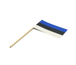 Estijos popierinė vėliavėlė 10x17 cm H30