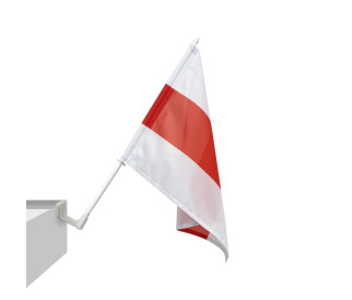 Baltarusijos istorinė automobilinė vėliavėlė su koteliu 30x50 cm
