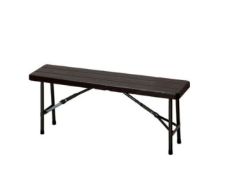 Sulankstomas suolas 102x25 cm rudas