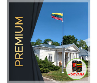FLAGMORE PREMIUM stiklo pluošto vėliavos stiebas