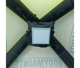 LED apšvietimas palapinėms