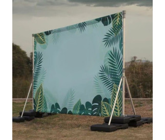 Tekstilinis lauko stovas 300x230 cm