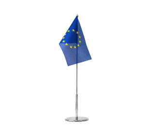 Europos Sąjungos stalinė vėliavėlė 12x20cm (be stovelio)