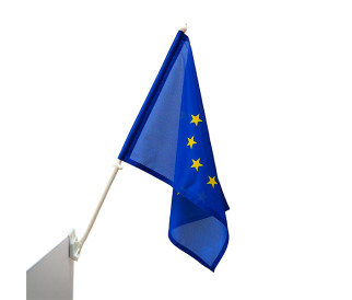 Europos Sąjungos automobilinė vėliavėlė su koteliu 30x40 cm