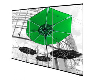 Didelio formato reklaminis stendas L banner 200x270 cm