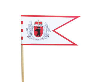 Žemaitijos popierinė vėliavėlė 10x20 cm H30