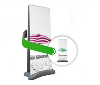 Lauko stovas Roll up "A" 80x200 DVIPUSIS