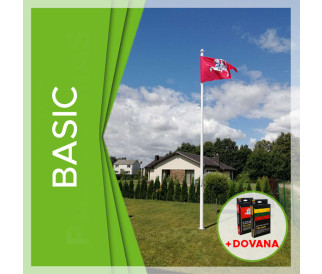 FLAGMORE BASIC stiklo pluošto vėliavos stiebas