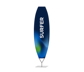 Reklaminė vėliava SURFER