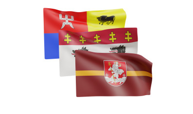 Miestų bei regionų vėliavos