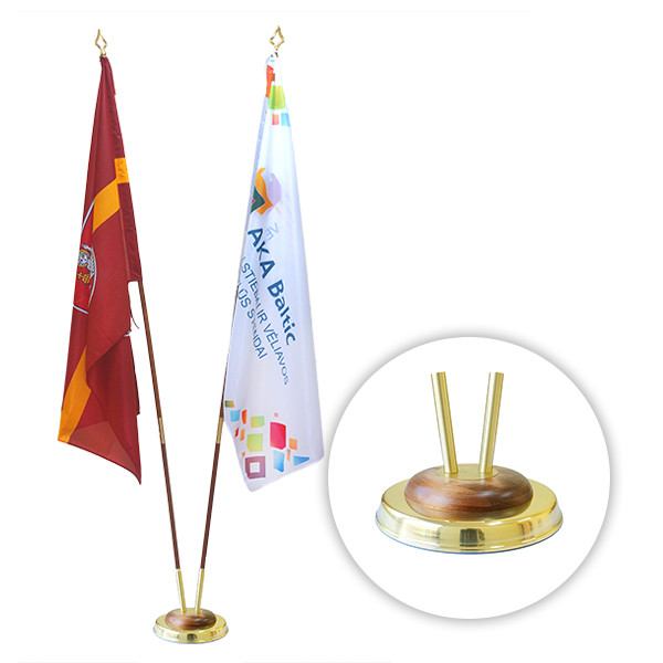 Vėliavos stovas EXCLUSIVE dvivietis