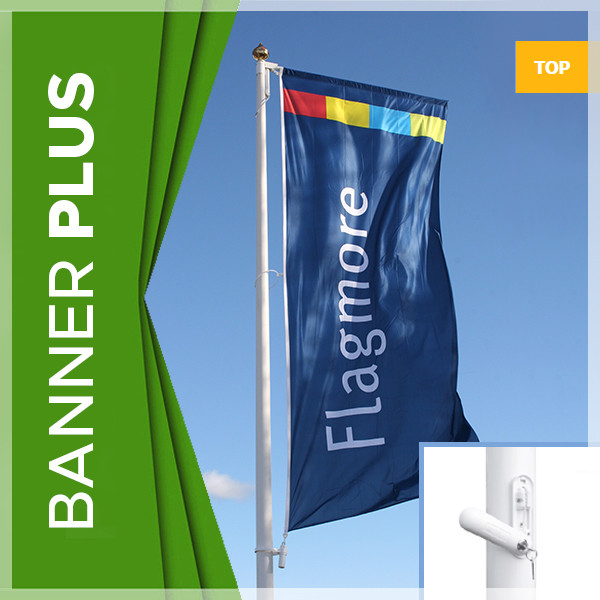 Stiklo pluošto vėliavos stiebas FLAGMORE BANNER PLUS