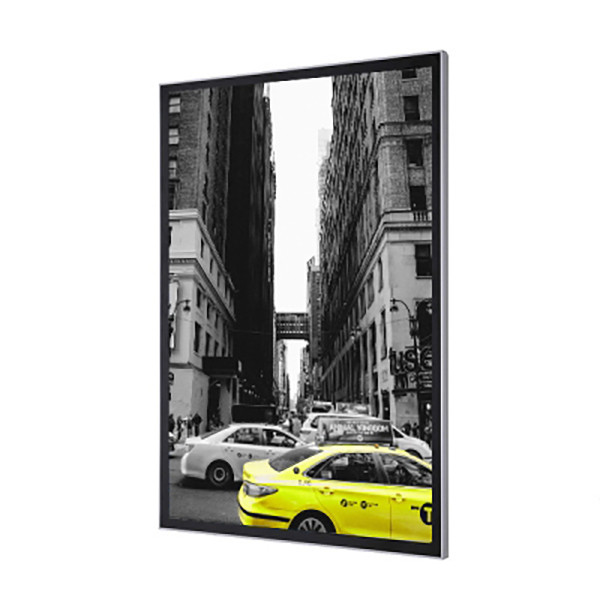 Šviečiantis MAGNETIC LED rėmelis juodas