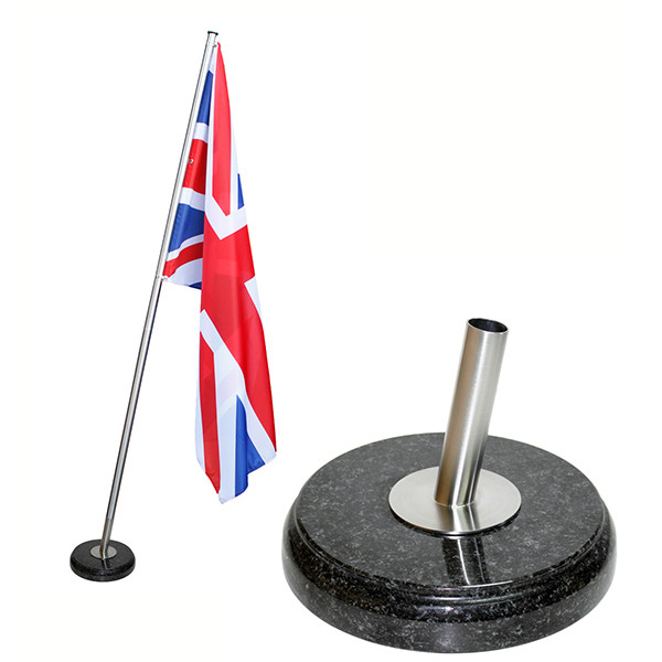 Vėliavos stovas STONE SLOPING juodas