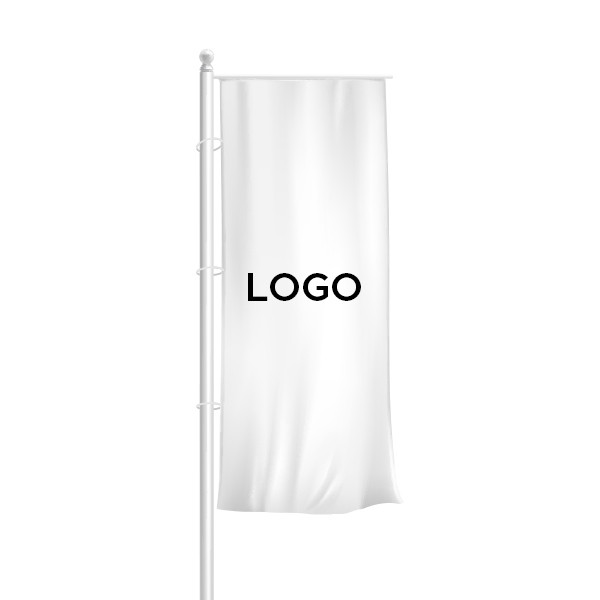 Reklaminė banerinė vėliava 150x400 mm