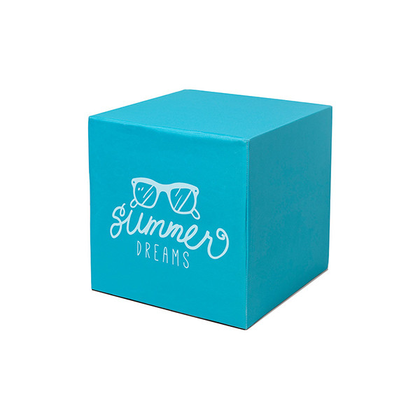 Reklaminis kubas-pufas Fold