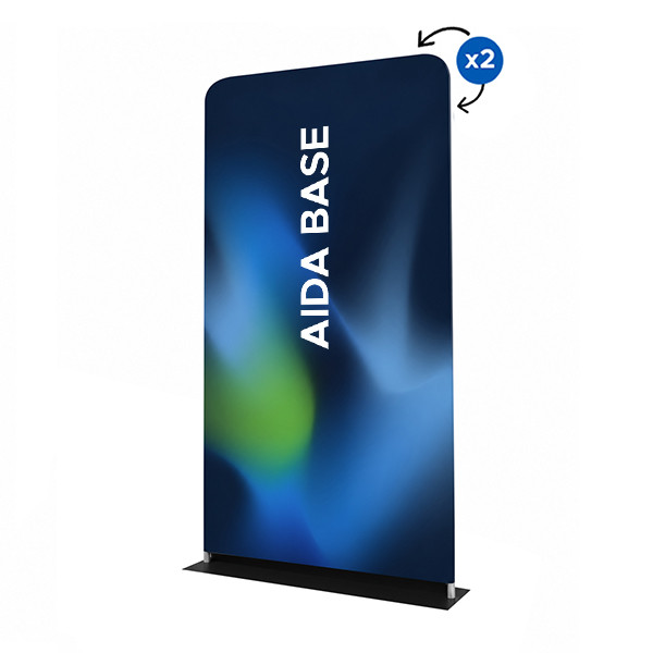 Reklaminis tekstilinis stendas AIDA BASE