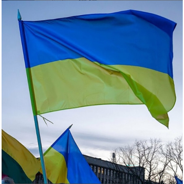 Ukrainos vėliava 100x170 cm