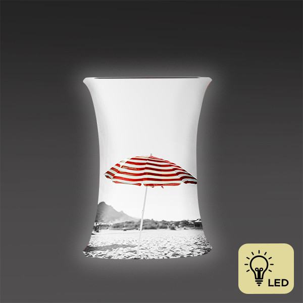 Mobilus parodų staliukas QUICK LED