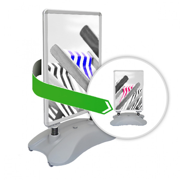 Lauko stendas TANK dvipusis