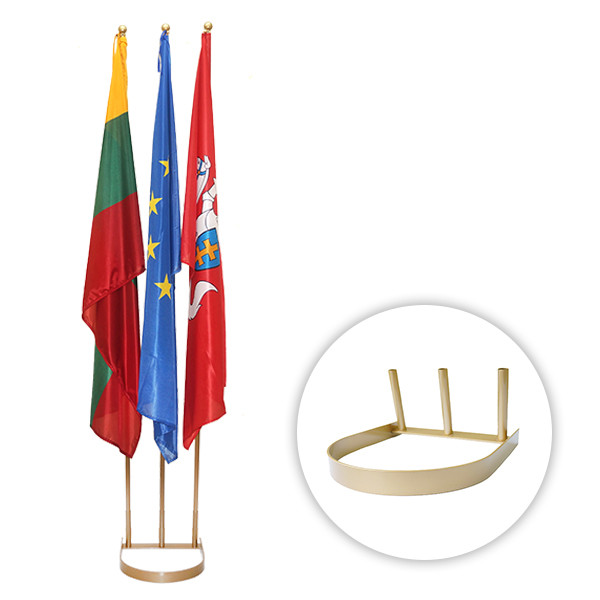 Vėliavos stovas PASAGA trivietis