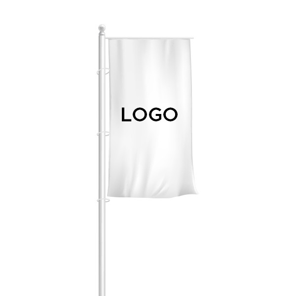 Reklaminė banerinė vėliava 150x300 mm