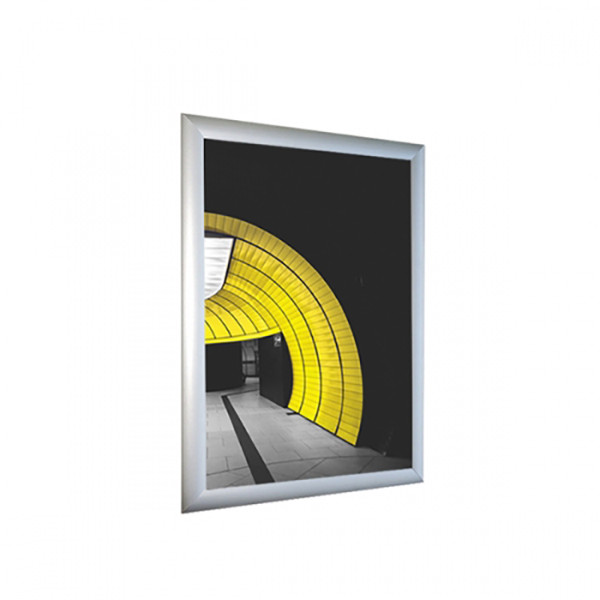 Rėmelis Click sidabrinis su 25 mm profiliu