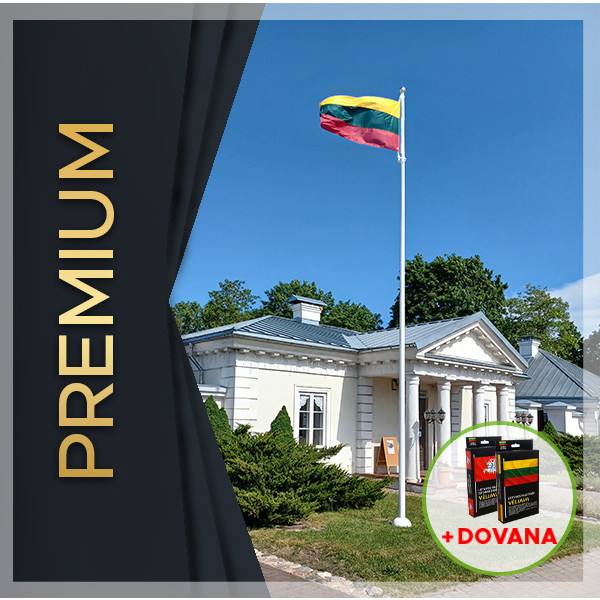 FLAGMORE PREMIUM stiklo pluošto vėliavos stiebas