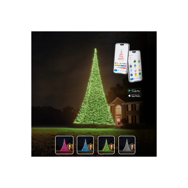 Išmanioji girlianda FAIRYBELL vėliavos stiebui Smart Magic 6m.