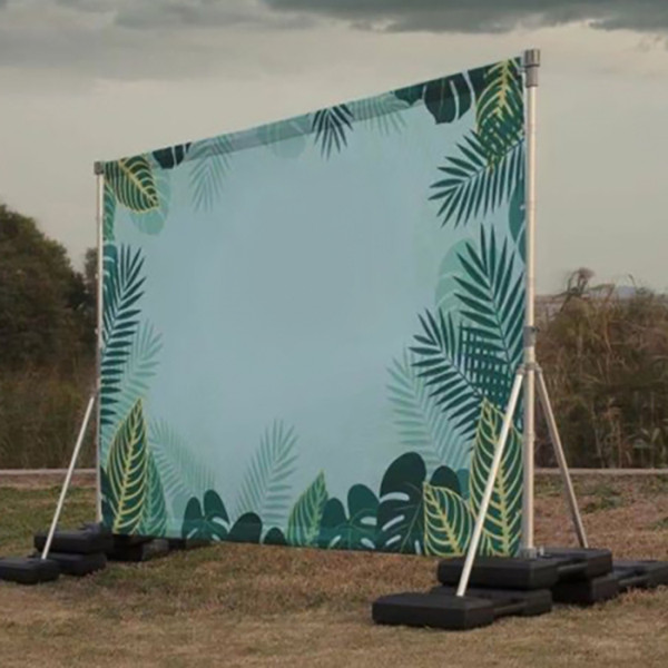 Tekstilinis lauko stovas 300x230 cm