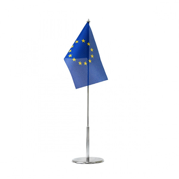 Europos Sąjungos stalinė vėliavėlė 12x20cm (be stovelio)