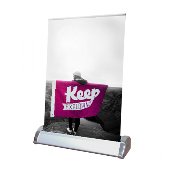 Mobilus reklaminis stendas Roll up STALINIS