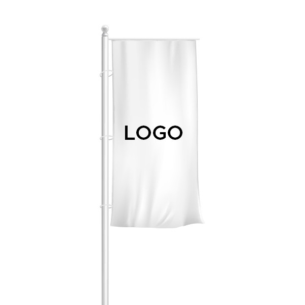 Reklaminė banerinė vėliava 150x350 mm