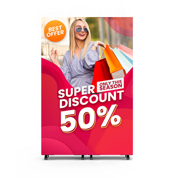 Pastatomi skaitmeniniai LED stendai