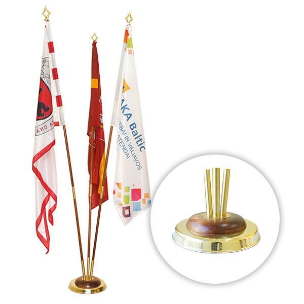 Vėliavos stovas EXCLUSIVE X-vietis