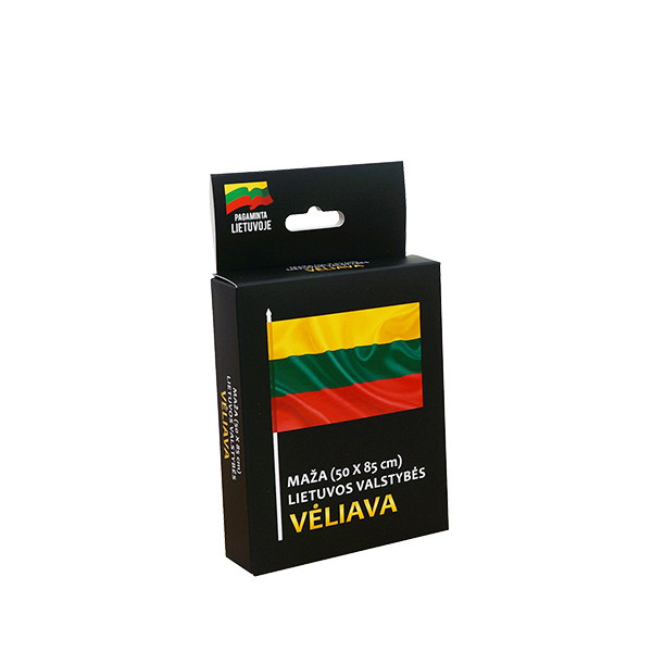 Lietuvos vėliava SPAUSTA 50x85 cm (T)