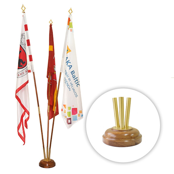 Vėliavos stovas LUX X-vietis