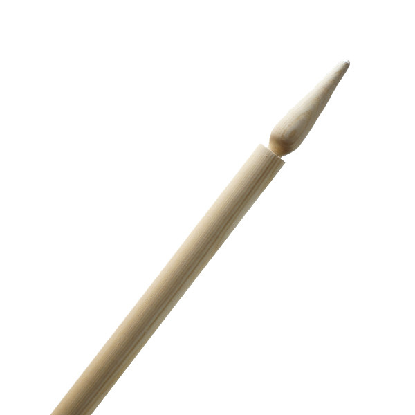 Vėliavos kotas 2,5 m ilgio 34 mm skersmens su liepsnele