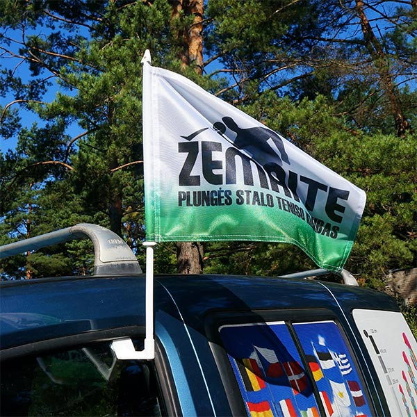 Automobilinė vėliavėlė pagal užsakymą